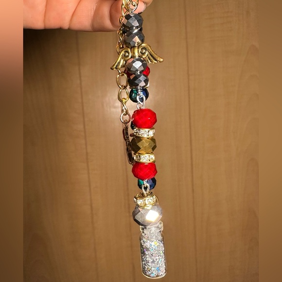 Helluva Boss Inspired Stolas & Blitzo Matching Keychain Purse Charm Star Clip - Picture 5 of 7